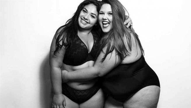 go to Extremer Wandel: Plus-Size-Models nach Bildbearbeitung