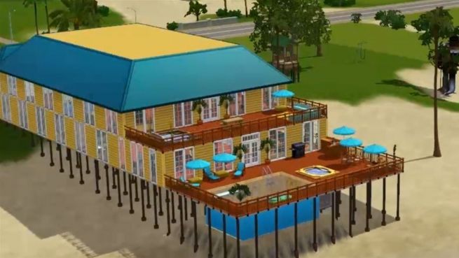 go to SIMS-Architekt: Hier entsteht ein cooles Beach-House