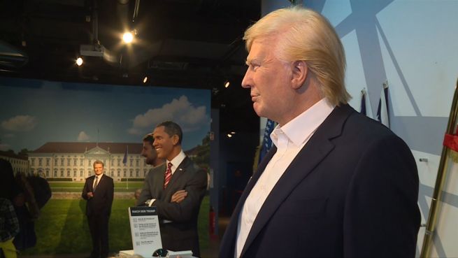 go to Madame Tussauds Berlin: Trump erstarrt zur Wachsfigur